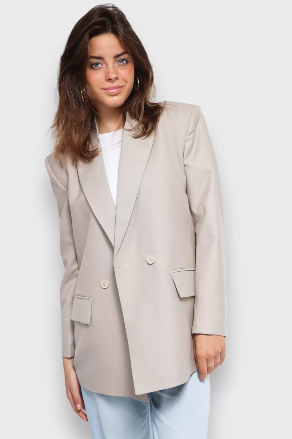 Blazer "Parfait" Beige*Meet Me There Cheap