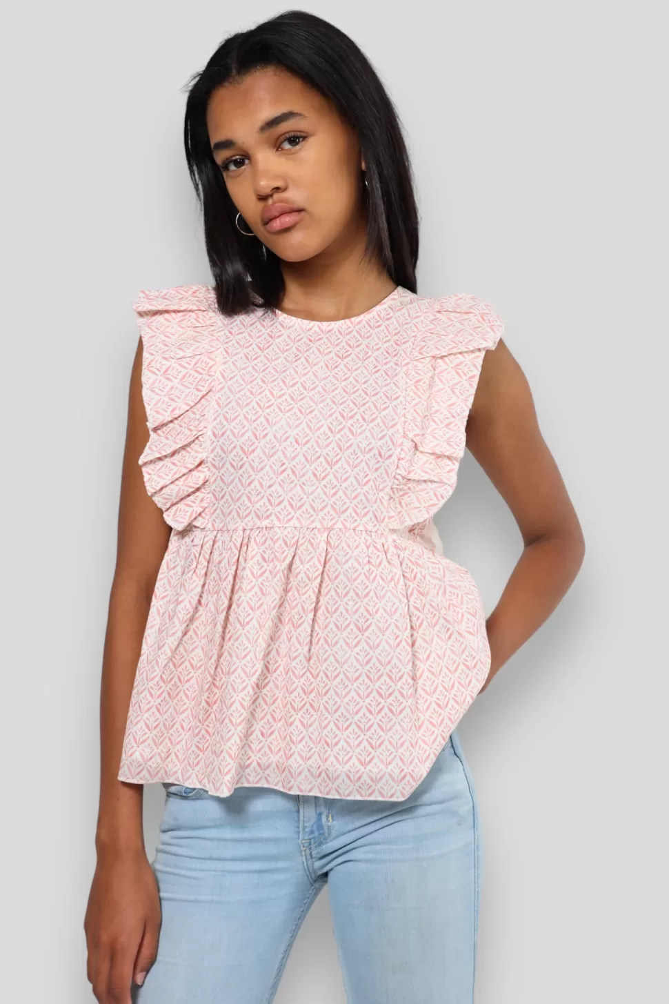 Blouse « Junies » Rose*Meet Me There Best Sale