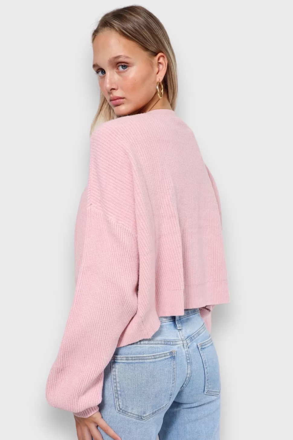 Cardigan "Jours D'Automne" Rose*Meet Me There Store