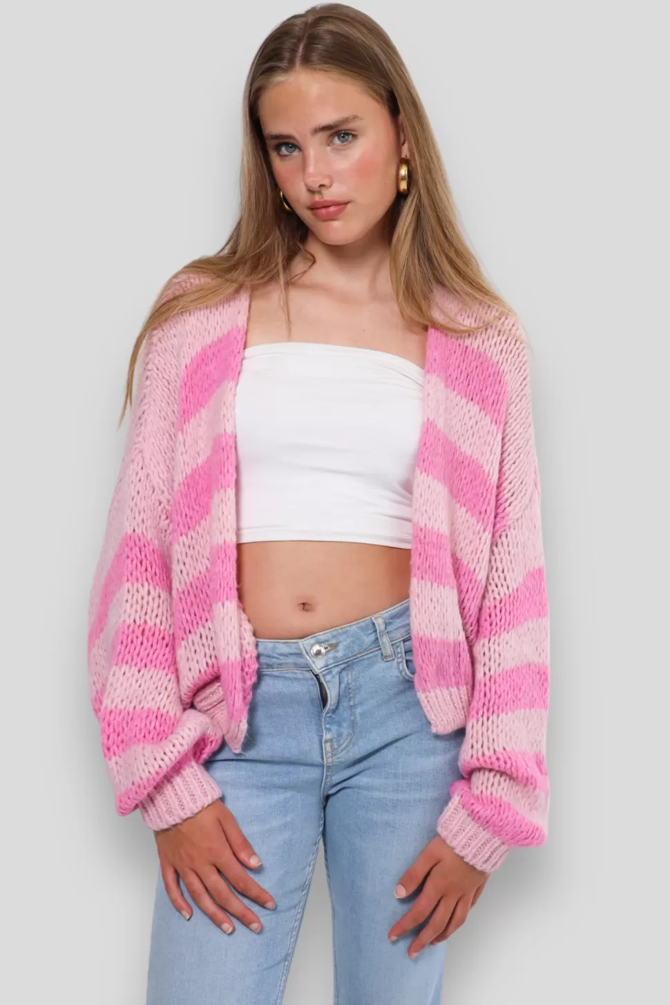 Gilet "Keep Me Warm" Petite Rose*Meet Me There Discount