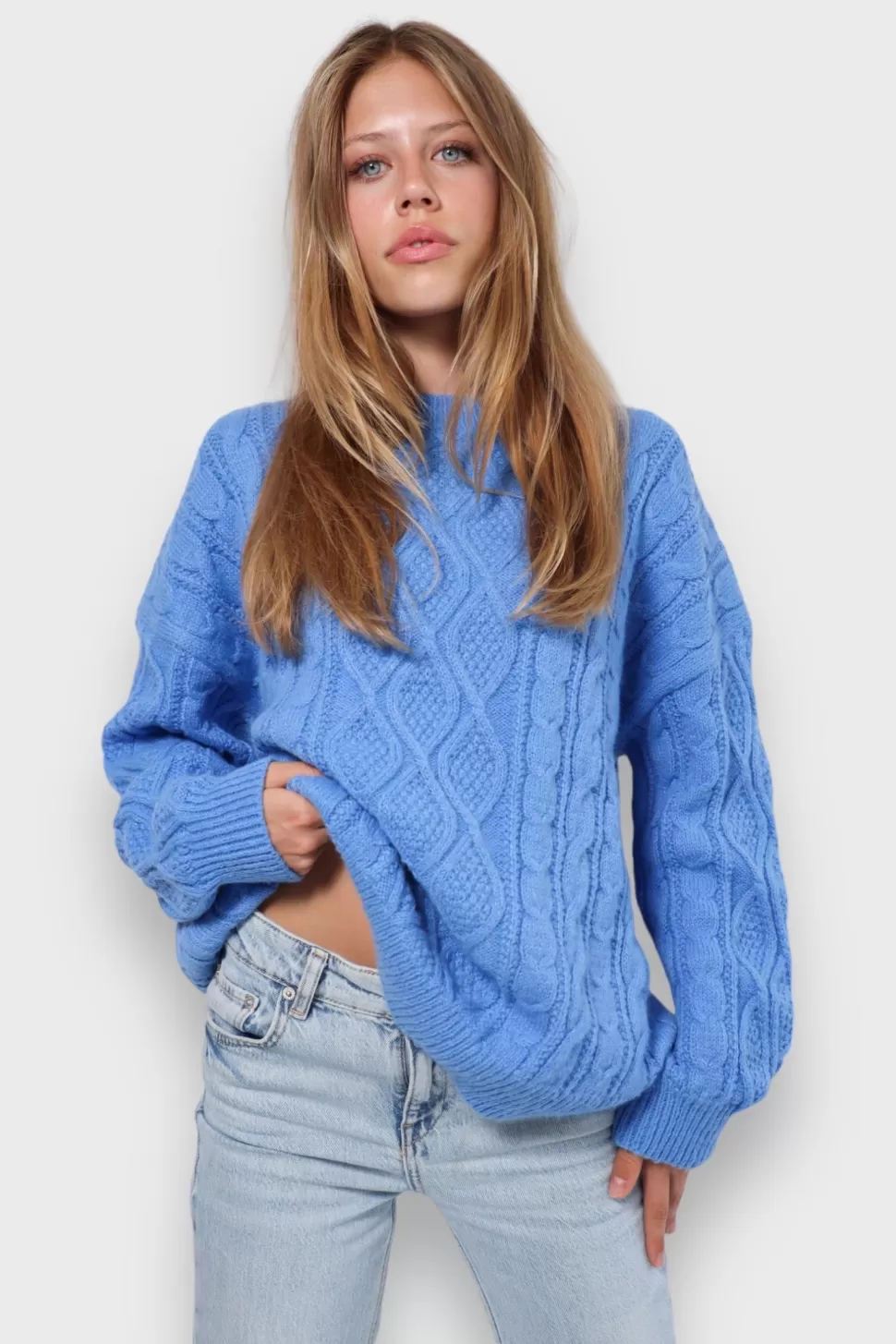 Maille Cosy Bleu*Meet Me There Shop