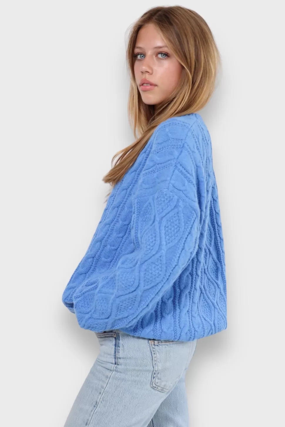 Maille Cosy Bleu*Meet Me There Shop