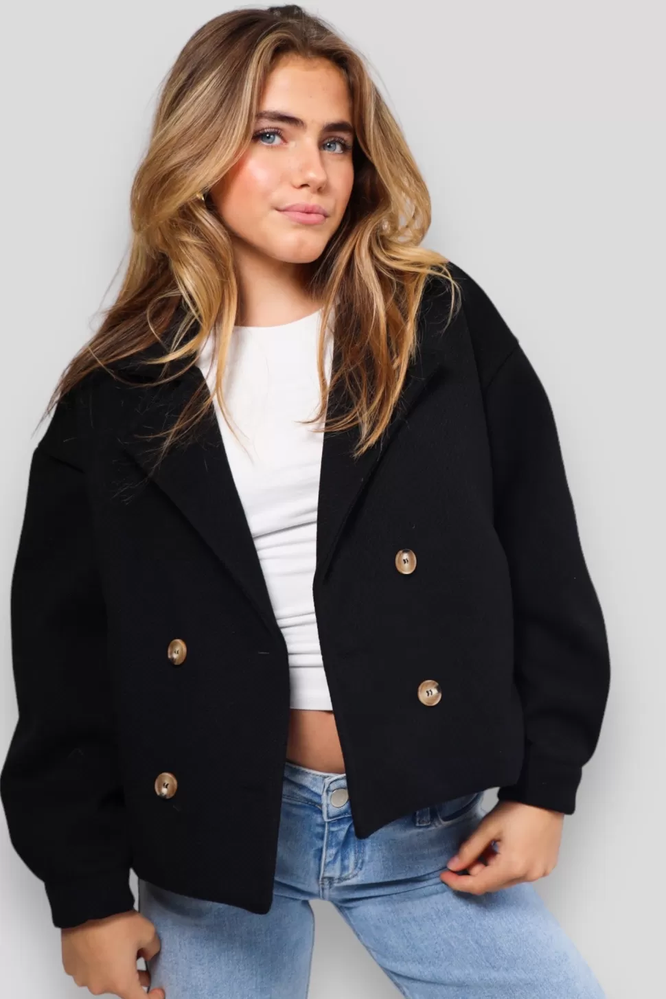 Manteau « Scandi » Bleu*Meet Me There Flash Sale