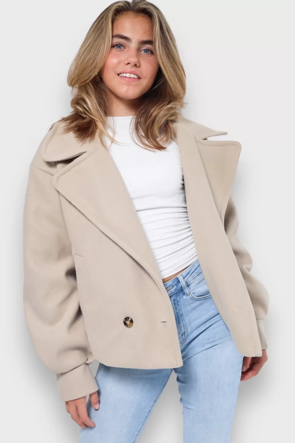 Manteau "Automne" Beige*Meet Me There Hot