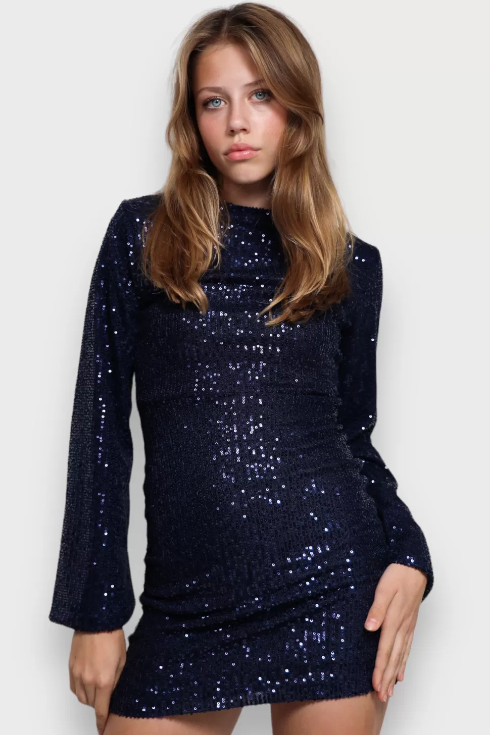 Robe Brillante Bleu*Meet Me There Store